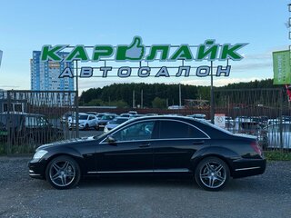 2010 Mercedes-Benz S-Класс 350 V (W221) Рестайлинг, чёрный, 1949000 рублей, вид 3