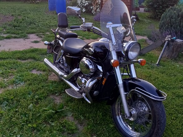 2000 Honda Shadow 750, чёрный, 370000 рублей