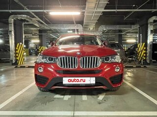 2018 BMW X4 28i I (F26), красный, 4100000 рублей, вид 2