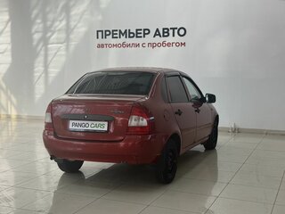 2009 Lada (ВАЗ) Kalina I, красный, 160000 рублей, вид 4