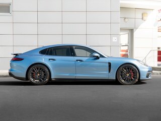 2020 Porsche Panamera 4 Executive II, синий, 7390000 рублей, вид 4