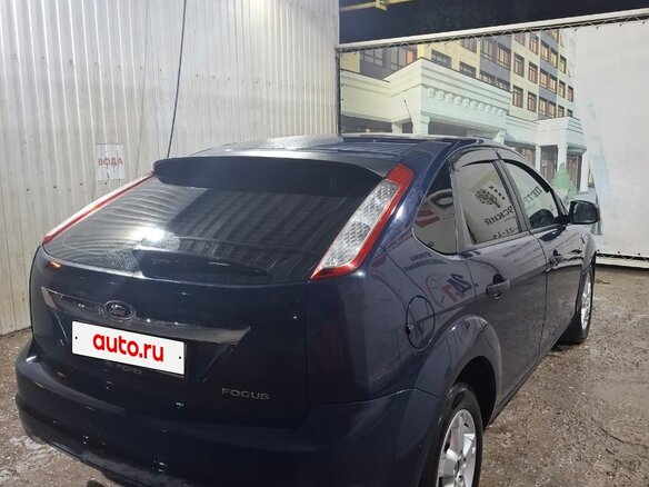 2008 Ford Focus II Рестайлинг, синий, 420000 рублей - вид 3
