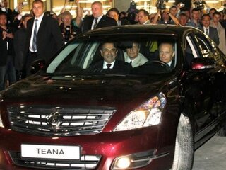 2010 Nissan Teana II (J32), красный, 1181000 рублей, вид 2