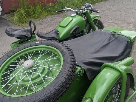 1954 Урал M-72, зелёный, 600000 рублей, вид 4