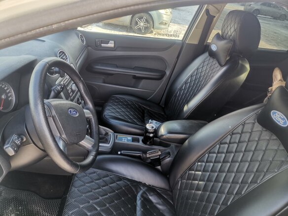 2007 Ford Focus II, серый, 360000 рублей - вид 6