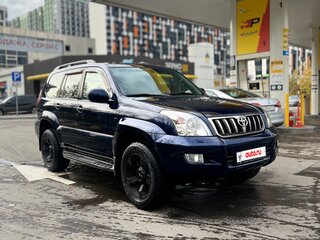 2008 Toyota Land Cruiser Prado 5-speed 120 Series Рестайлинг, синий, 2500000 рублей, вид 1