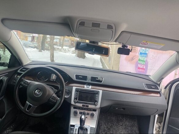 2012 Volkswagen Passat B7, белый, 1320000 рублей - вид 7