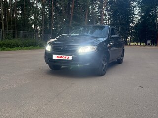 2013 Lada (ВАЗ) Granta I, чёрный, 475000 рублей, вид 1