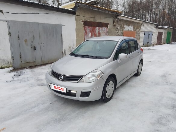 2013 Nissan Tiida I Рестайлинг, серебристый, 820000 рублей