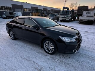 2015 Toyota Camry VII (XV50) Рестайлинг, чёрный, 2500000 рублей, вид 4