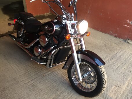 2001 Kawasaki VN1500 Vulcan, чёрный, 650000 рублей, вид 4