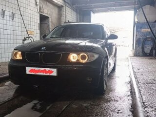 2007 BMW 1 серии 118i I (E81/E82/E87/E88) Рестайлинг, чёрный, 550000 рублей, вид 2