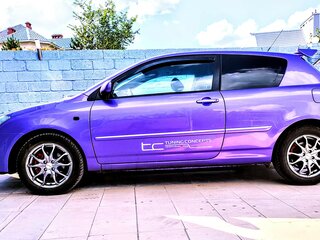 2002 Toyota Corolla IX (E120, E130), фиолетовый, 1000000 рублей, вид 5