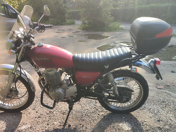 2005 Honda CB 400SS, красный, 340000 рублей