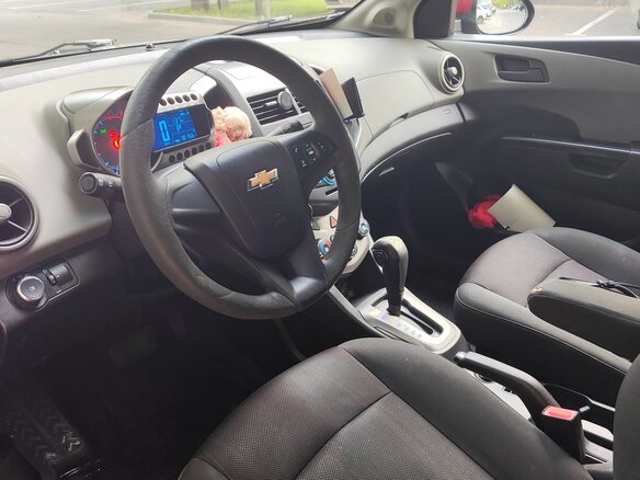 2013 Chevrolet Aveo II, красный - вид 5