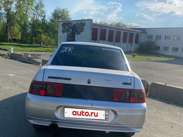 2005 Lada (ВАЗ) 2110, серебристый, 100000 рублей - вид 3