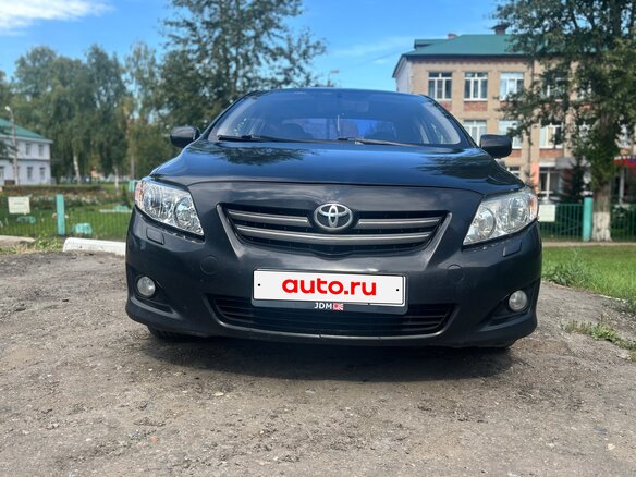 2007 Toyota Corolla X (E140, E150), чёрный, 770000 рублей - вид 1