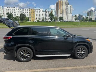 2014 Toyota Highlander III (XU50), чёрный, 2150000 рублей, вид 3