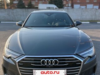 2020 Audi A6 40 TDI V (C8), серый, 4100000 рублей, вид 2