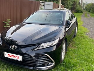 2021 Toyota Camry VIII (XV70) Рестайлинг, чёрный, 2900000 рублей, вид 1