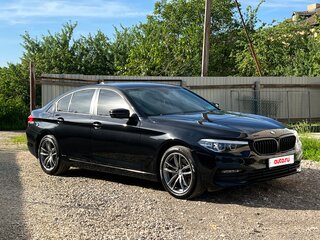 2018 BMW 5 серии 520d VII (G30/G31/G38), чёрный, 2550000 рублей, вид 4