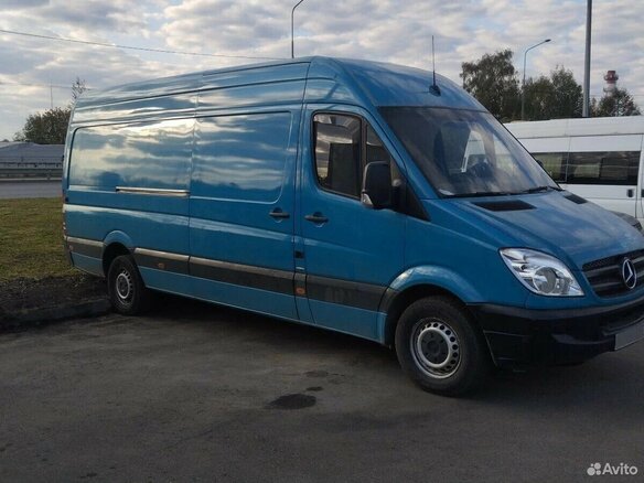 2012 Mercedes-Benz Sprinter, голубой, 1650000 рублей