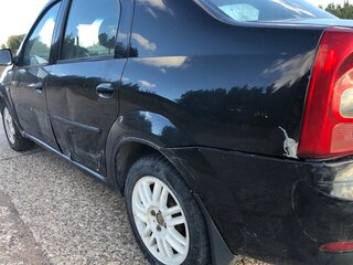 2011 Renault Logan I Рестайлинг, чёрный, 100000 рублей, вид 3