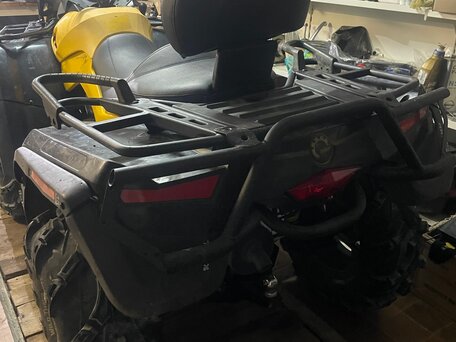 2011 BRP Can-Am Outlander X MR 850, жёлтый, 900000 рублей, вид 3