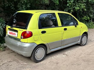 2008 Daewoo Matiz Best I Рестайлинг, жёлтый, 130000 рублей, вид 2