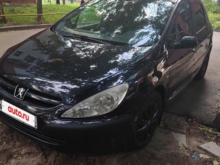 2004 Peugeot 307 I, чёрный, 230000 рублей, вид 1