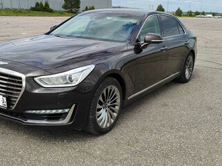 2017 Genesis G90 I, коричневый, 1900000 рублей, вид 1