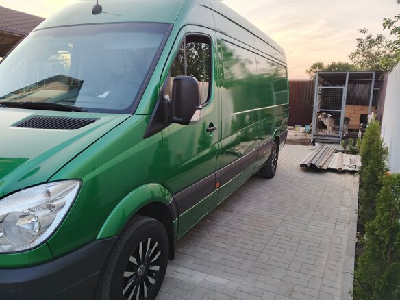 2006 Mercedes-Benz Sprinter, зелёный, 2100000 рублей - вид 6