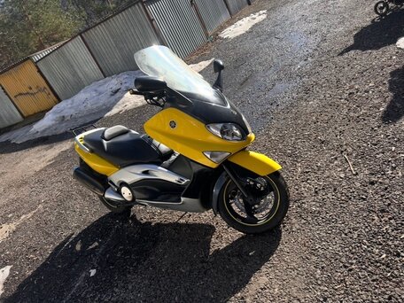 2001 Yamaha TMAX, жёлтый, 300000 рублей, вид 4