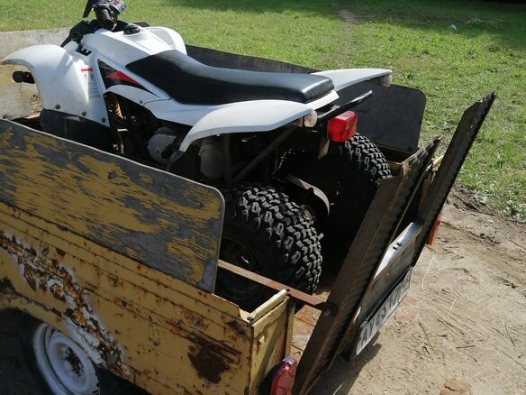 2014 Stels ATV-100, белый, 100000 рублей - вид 23