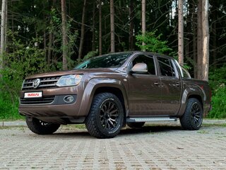2013 Volkswagen Amarok Double Cab full-time I, коричневый, 2300000 рублей, вид 3