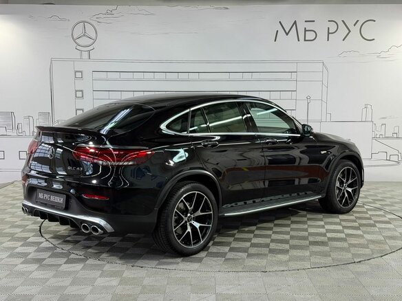 2021 Mercedes-Benz GLC Coupe AMG 43 AMG I (C253) Рестайлинг, чёрный - вид 7