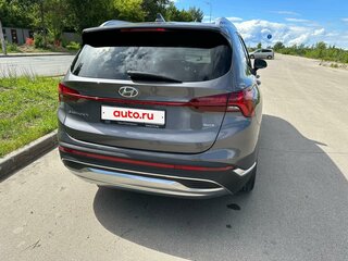 2021 Hyundai Santa Fe IV Рестайлинг, серый, 3200000 рублей, вид 4