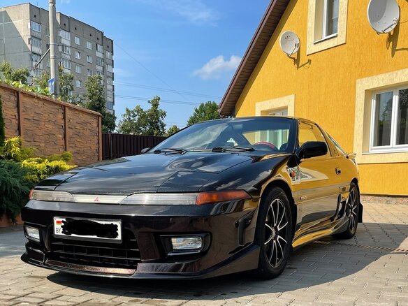 1992 Mitsubishi Eclipse I, чёрный