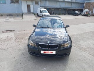 2006 BMW 3 серии 318i V (E90/E91/E92/E93), чёрный, 1100000 рублей, вид 3