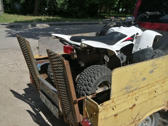 2014 Stels ATV-100, белый, 100000 рублей - вид 21