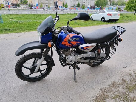 2020 Bajaj Boxer BM 125, синий, 110000 рублей, вид 2