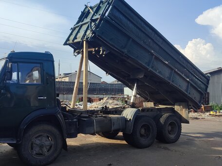 1990 КамАЗ 55102, зелёный, 600000 рублей, вид 5