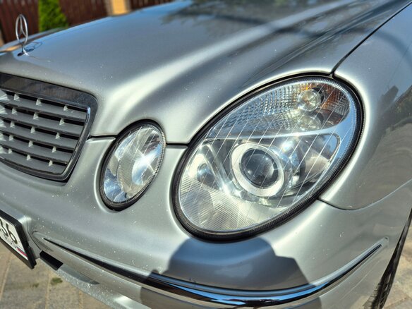 2003 Mercedes-Benz E-Класс 220 III (W211, S211), серый, 980000 рублей - вид 1