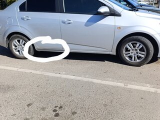 2014 Chevrolet Aveo II, серебристый, 600000 рублей, вид 3