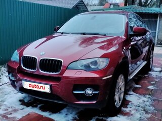 2009 BMW X6 35i 6-speed I (E71), красный, 1660000 рублей, вид 1