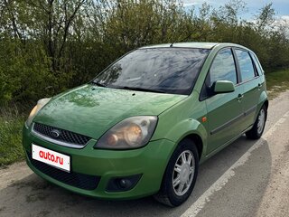 2007 Ford Fiesta Mk5, зелёный, 450000 рублей, вид 1