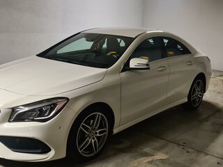 2017 Mercedes-Benz CLA 200 I (C117, X117) Рестайлинг, белый, 3300000 рублей, вид 1
