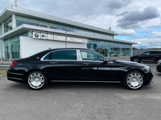 2018 Mercedes-Benz Maybach S-Класс 560 I (X222) Рестайлинг, чёрный, 6781420 рублей, вид 4