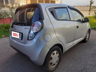 2011 Chevrolet Spark III, серебристый, 470000 рублей, вид 4
