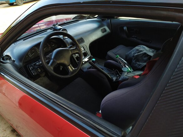 1990 Nissan 200SX S13, пурпурный, 1600000 рублей - вид 13